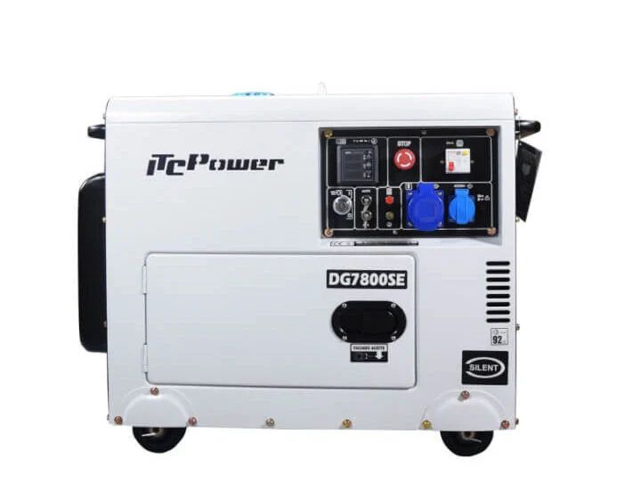 Generador Eléctrico diésel 6,5 KW DG7800SE Insonorizado