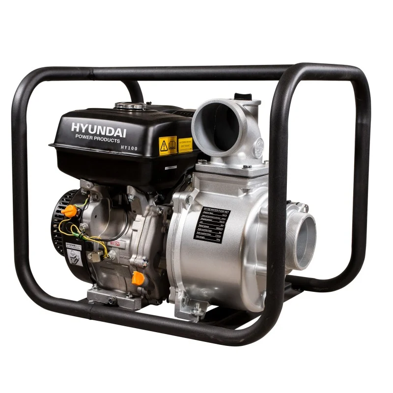 Motobomba Hyundai HY100 gasolina 9HP 80000 L/H