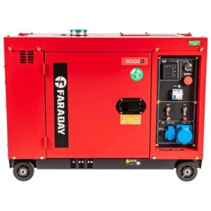 Generador diésel Faraday 6.000 W insonorizado F8000D