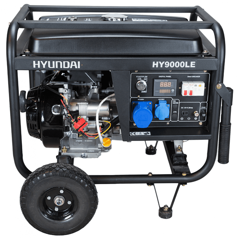 Generador de gasolina Hyundai de 6600w (arranque automático)