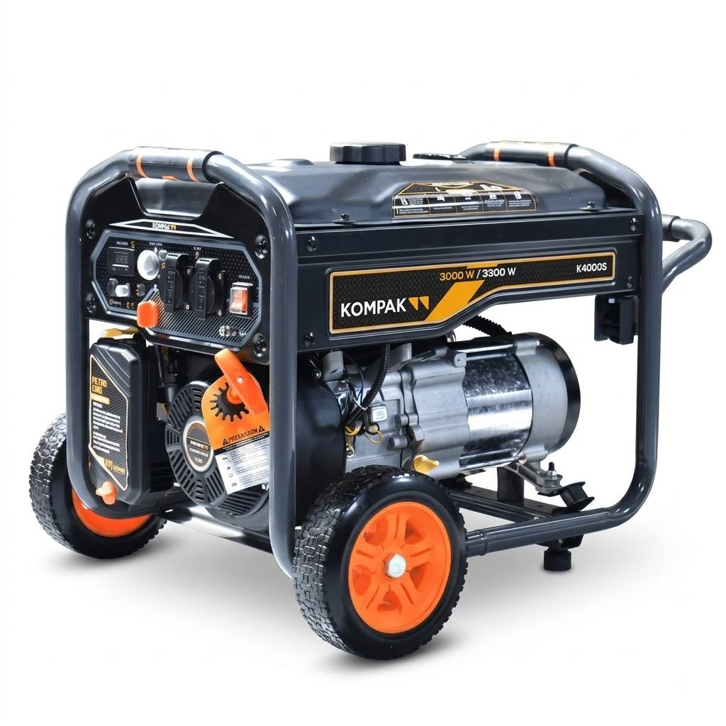 Generador gasolina 3.300 W a Gasolina/Gas K4000S-DF