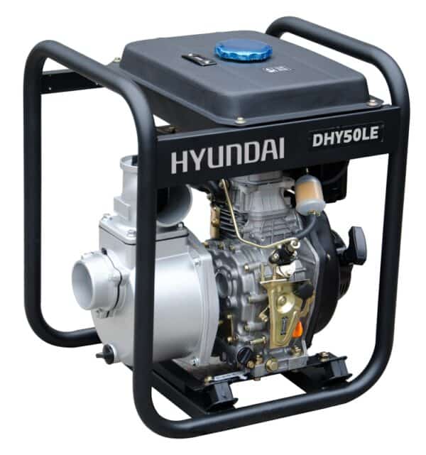 Motobomba Hyundai diesel 6.0hp, 36.000 l/h