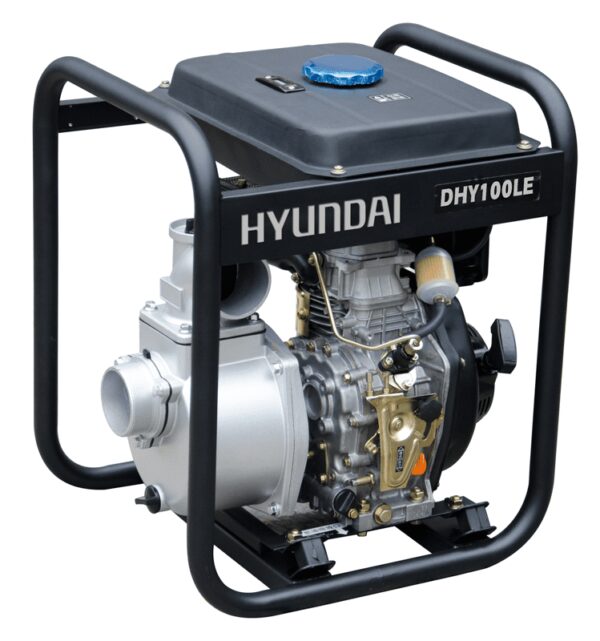 Motobomba Hyundai diesel 10hp, 96.000 l/h