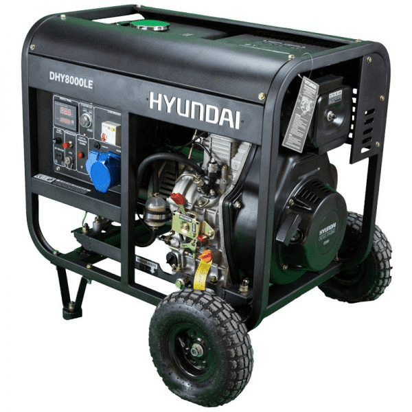 Generador electrico HYUNDAI DHY8500LEK diesel mono A-E