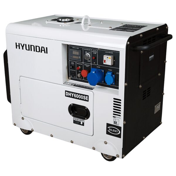 Generador electrico HYUNDAI DHY6000SE Diesel A-E