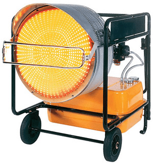 Calefactor de infrarrojos 34.500 KCAL / h