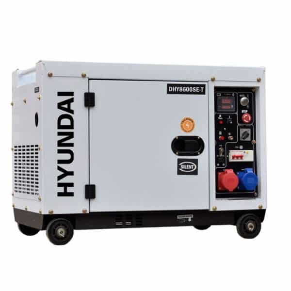 Generador electrico HYUNDAI DHY8500SET A/E TRIF