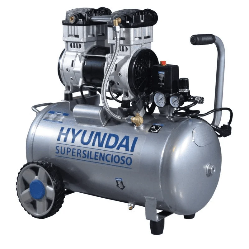 Compresor de aire silencioso Hyundai HYAC50-2S 2,0 HP 50 L