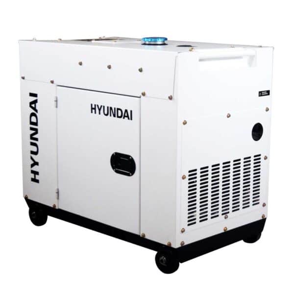 Generador eléctrico Hyundai DHY6500SE-LRS para apoyo solar