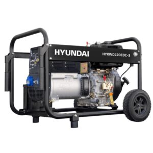 Motosoldadora Hyundai diésel 6,5 kVA trifásico