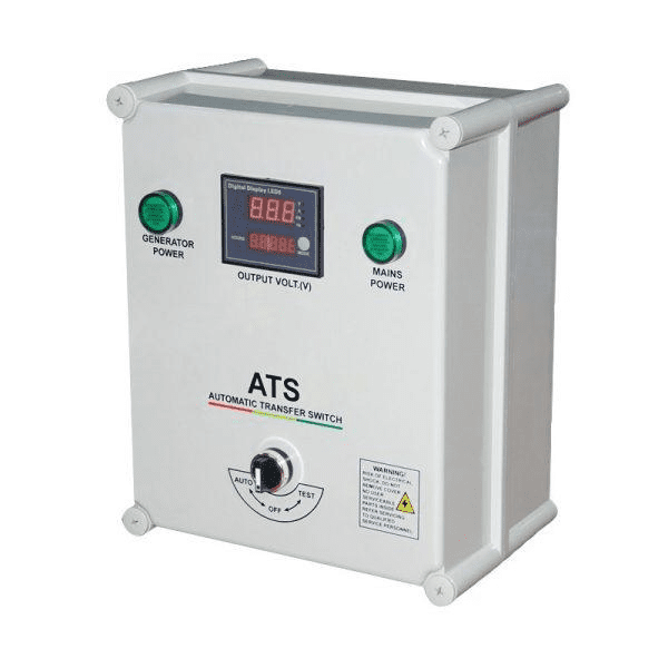 ATS Box Monofásico para Generador AC-ATS-W-80A-1