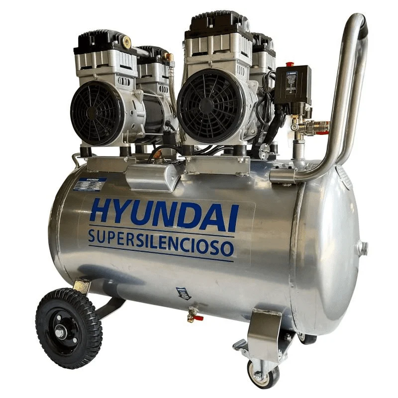 Compresor de aire silencioso Hyundai HYAC100-3S 3,0 HP 100 L