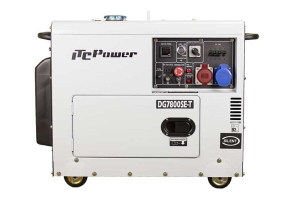 Generador diesel 6,6 KVA insonorizado trifásico