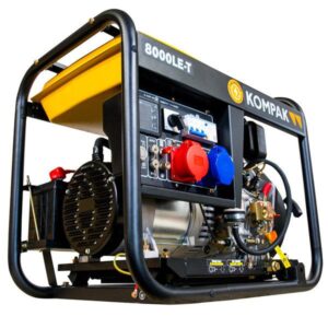 NT-8000LET Generador diésel abierto Kompak 8 kVA