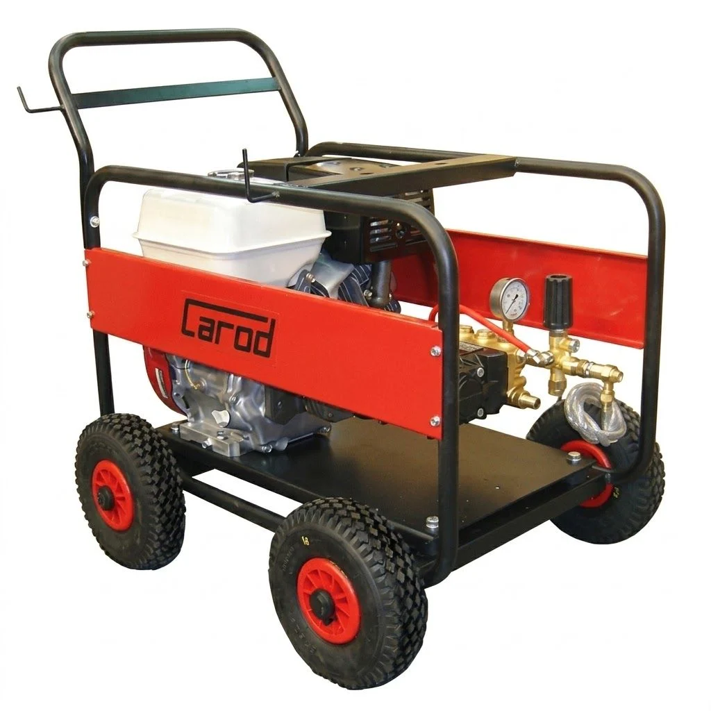 Hidrolimpiadora gasolina Carod AUT-3021LH 300 bares 24 HP motor Honda