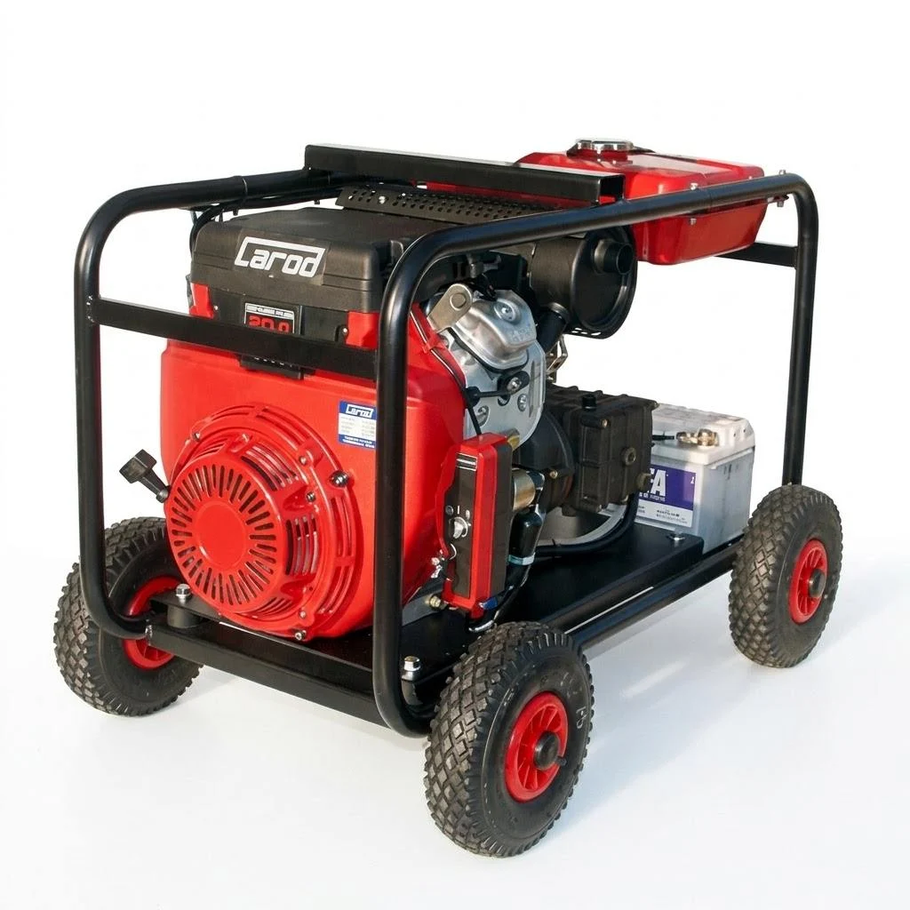 Hidrolimpiadora gasolina Carod AUT-5016LH 500 bares 24 HP motor Honda