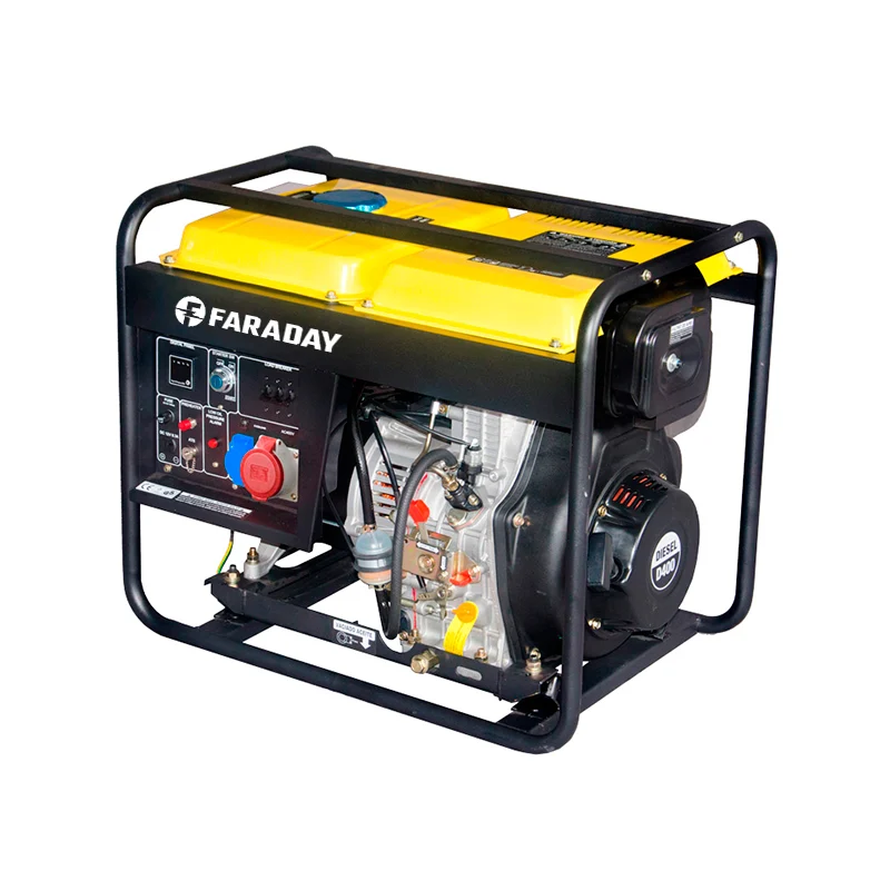 Generador diésel 6.25/6.6 kVA trifásico abierto 6100XE-3
