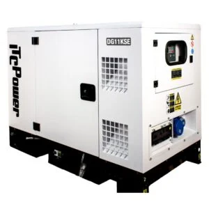 Grupo Electrógeno Diesel Insonorizado ITCPower Monofásico 11 Kw DG11KSEm
