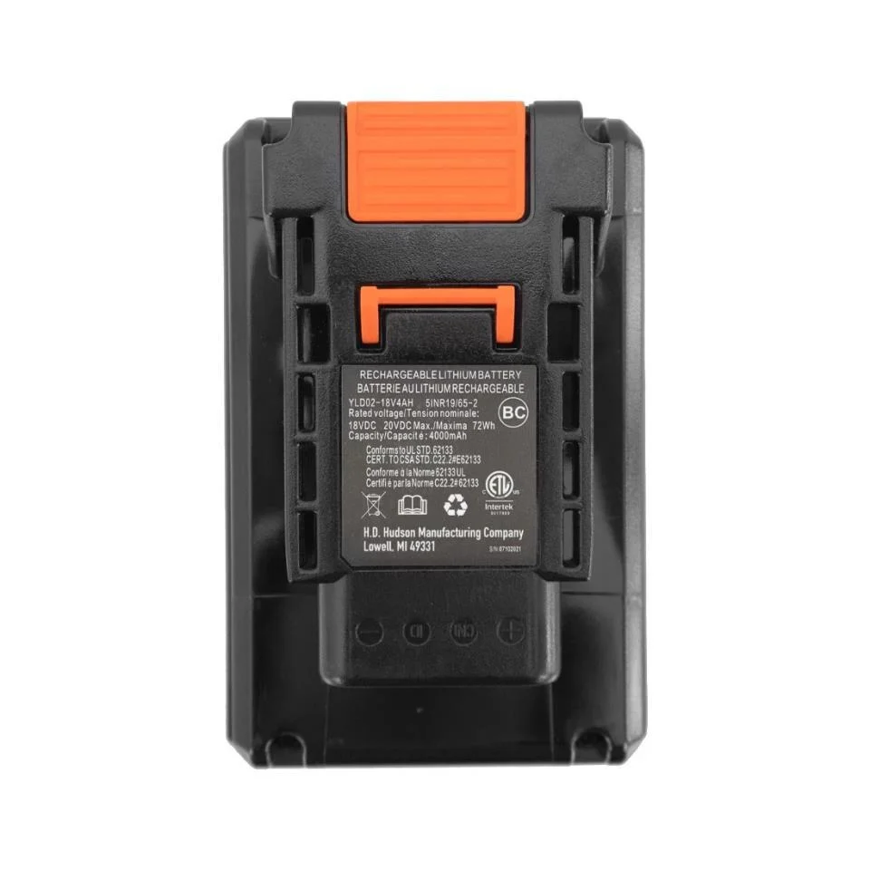 BATERIA PULVERIZADOR 18V Litio-Ion 2.0Ah