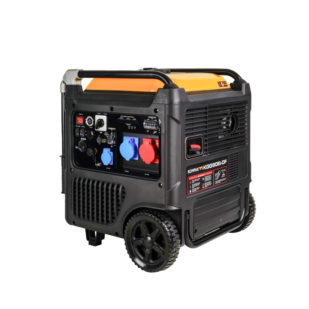 Generador inverter dual fuel 8,1 kVA Kompak KP-KGG90Ei-DF