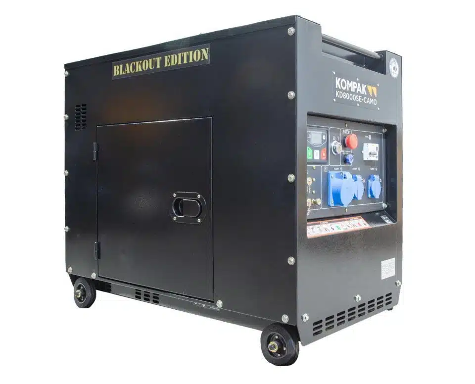 Generador diésel 6 kW insonorizado Kompak KP-KD8000SE