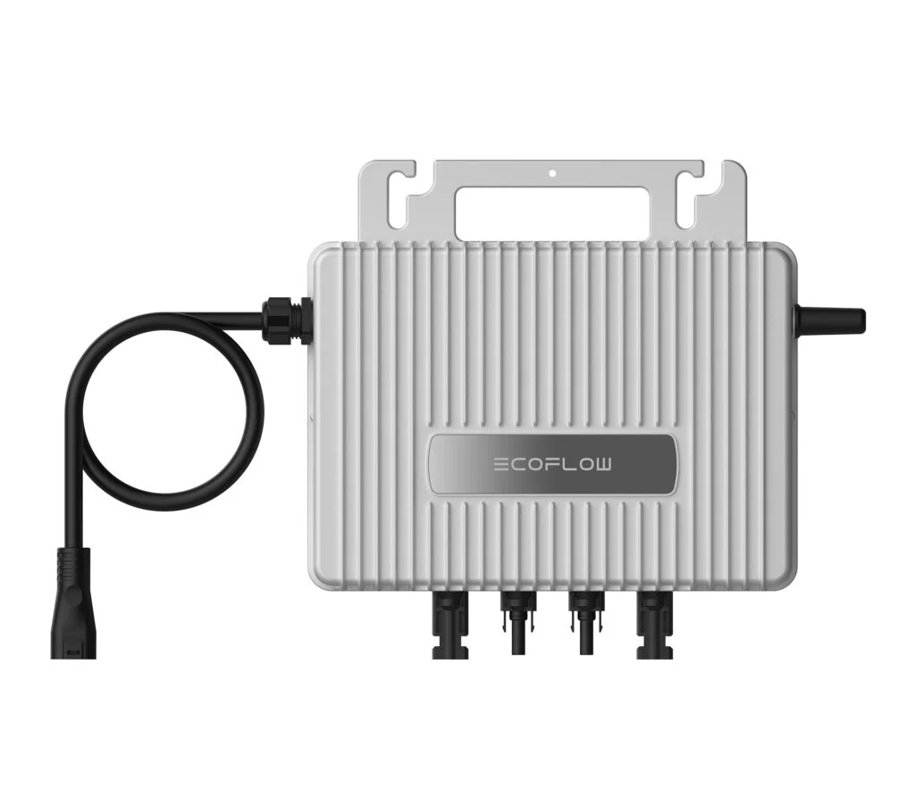 Microinversor EcoFlow Sream con cables PC + AV