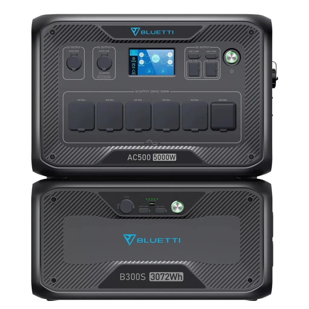 Bluetti AC500 con B300K para energía en yates y embarcaciones