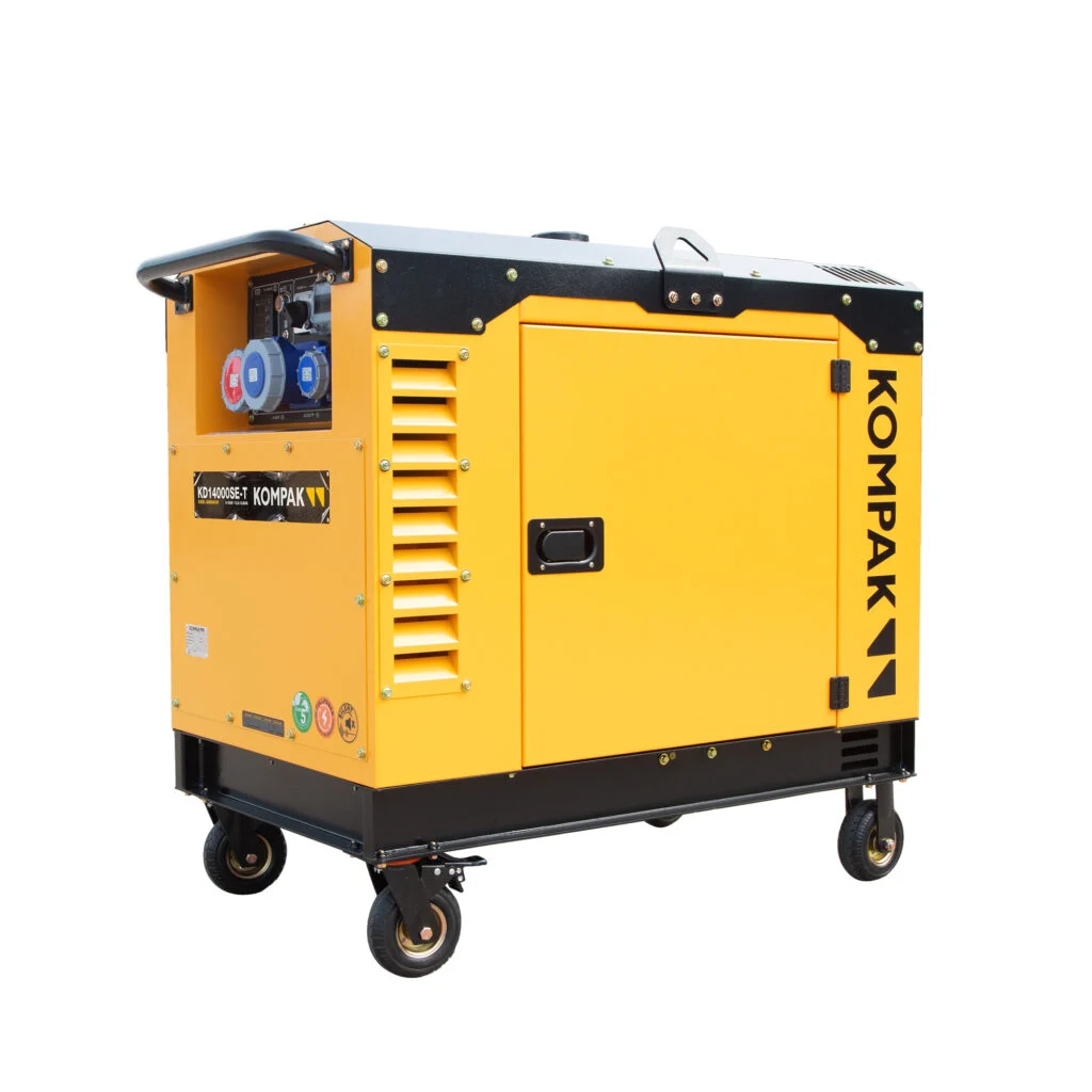Generador diésel rental IP67 12,5 kVA Kompak KD14000SE-T