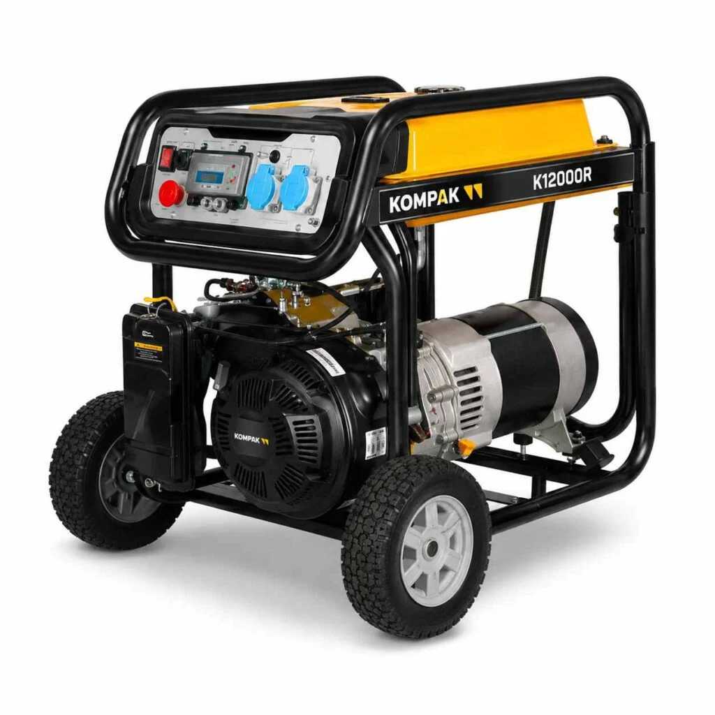 Generador gasolina rental IP67 11,25 kVA Kompak K12000R