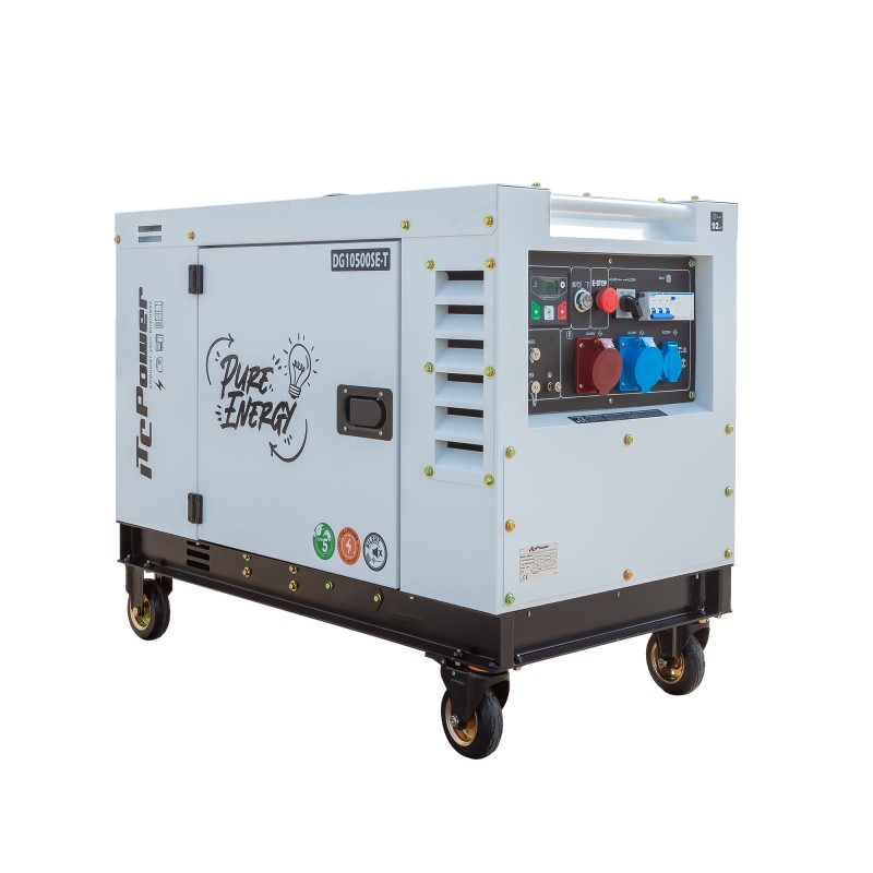 DG10500SET Generador diésel 10 kVA full power ITC Power