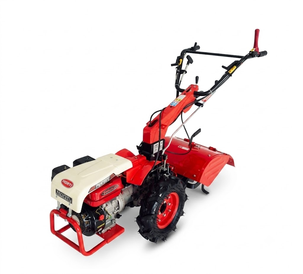 Motocultor Roteco Hardy 2+2 diésel de 8 HP y 306 cc