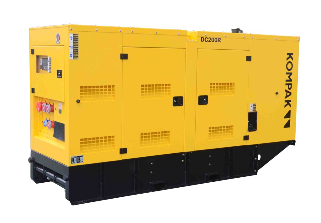 Grupo electrógeno 180 kVA Kompak motor Cummins insonorizado