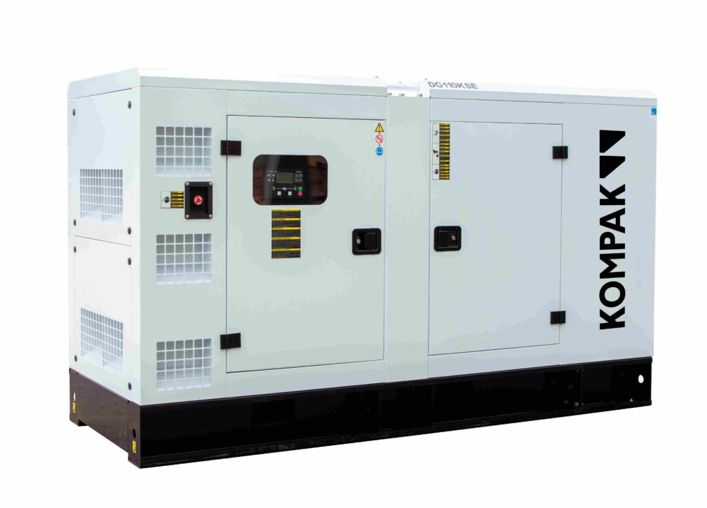 Grupo electrógeno 100 kVA Kompak insonorizado