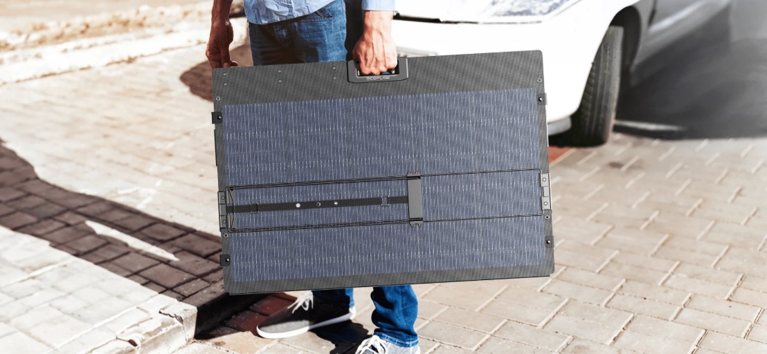 Panel solar portátil EcoFlow 400W de nueva generación