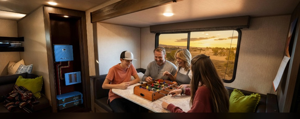 BLUETTI RV5 Power Hub en caravana