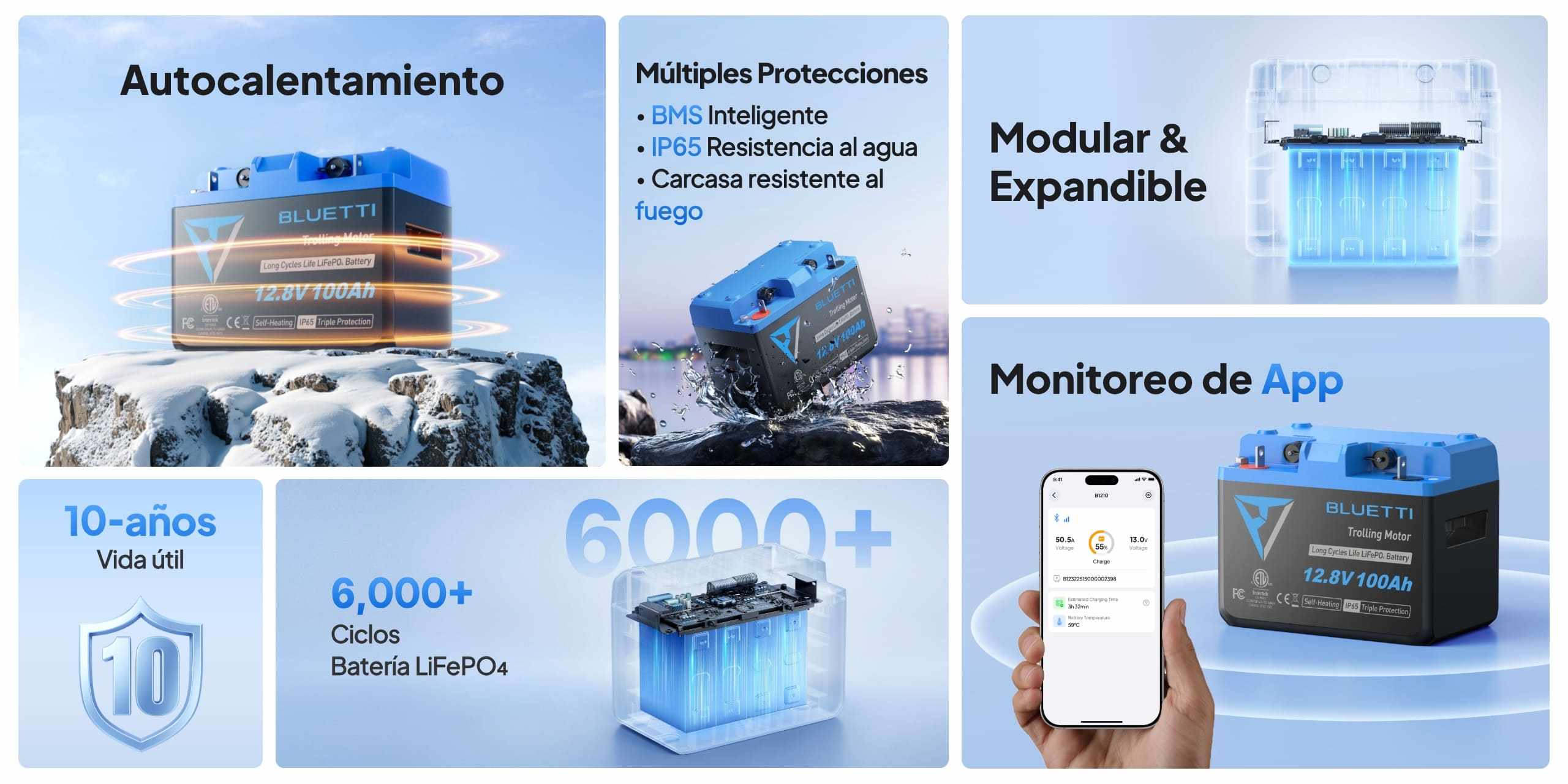 Batería BLUETTI B4810 LiFePO4