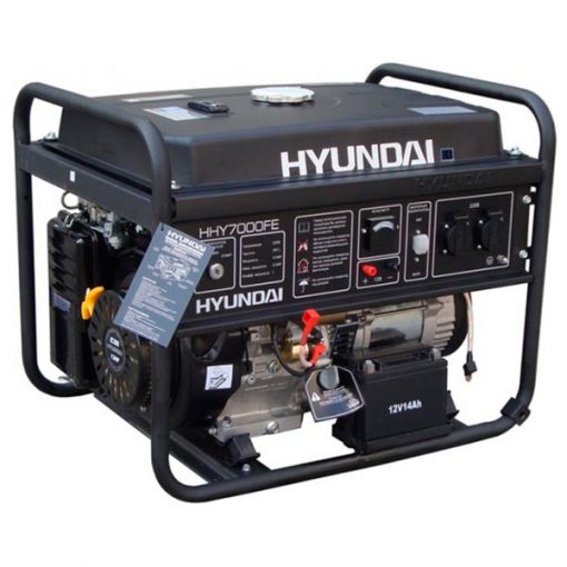 HHY7000FE Generador Hyundai Gasolina Serie Home Monofásico