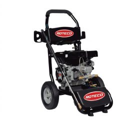 Hidrolimpiadora a gasolina Roteco 180 X 7 HP 200 bares con ruedas