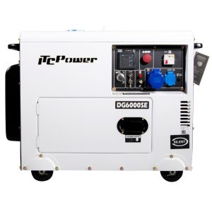 Generador diésel insonorizado ITC Power DG6000SE monofásico 5000 W